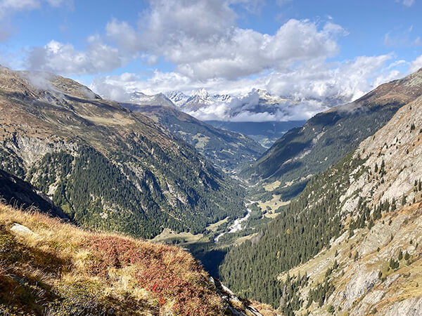 Crossing the Swiss Alps